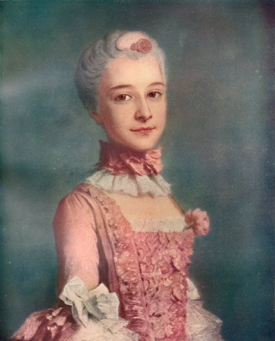 The Lady in Pink by Francois Hubert Drouais