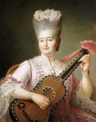 Marie Clotilde of France, Queen of Sardinia by Francois Hubert Drouais