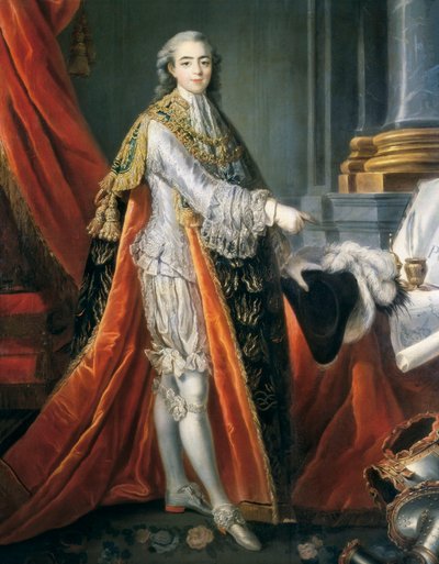 Portrait of Charles X of Bourbon by Francois Hubert Drouais