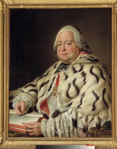 Portrait of Francois Camille de Lorraine, Knight of Malta by Francois Hubert Drouais