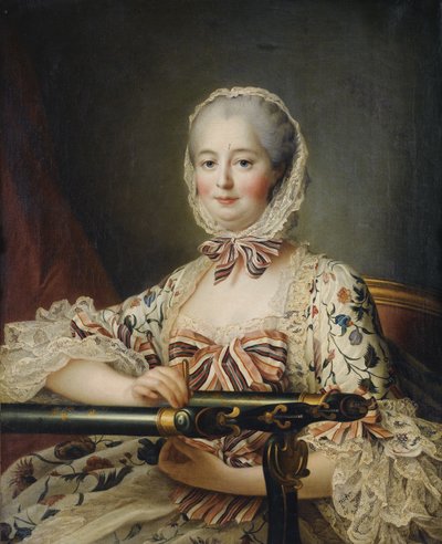 Portrait of the Marquise de Pompadour by Francois Hubert Drouais