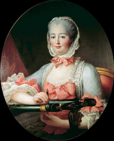 Portrait of the Marquise de Pompadour by Francois Hubert Drouais
