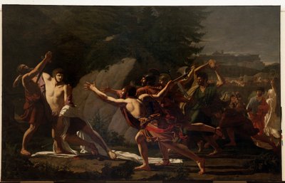 The Death of Caius Gracchus (2nd Century BC) by Francois Jean Baptiste Topino Lebrun