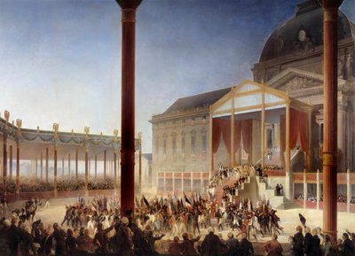 The Assembly of the Champ de Mai by François Joseph Heim