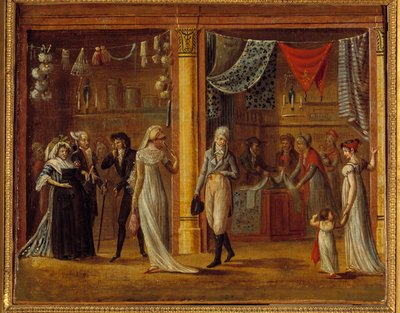 The Wooden Gallery of the Royal Palace by Francois Joseph baron Bosio