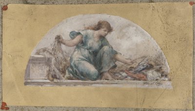Sketch for the Dining Room of Paris