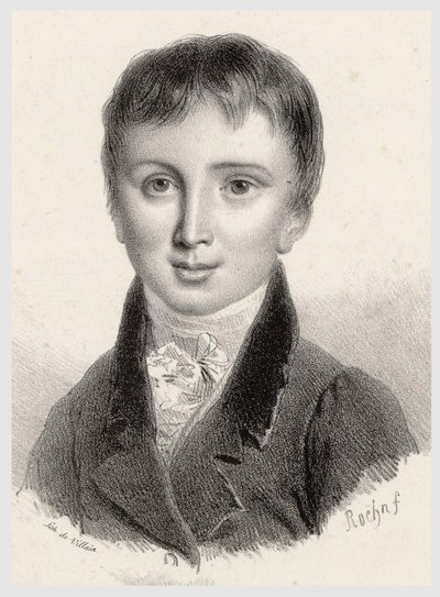 Franz Liszt at the Age of 11, c. 1822 by Francois Le Villain