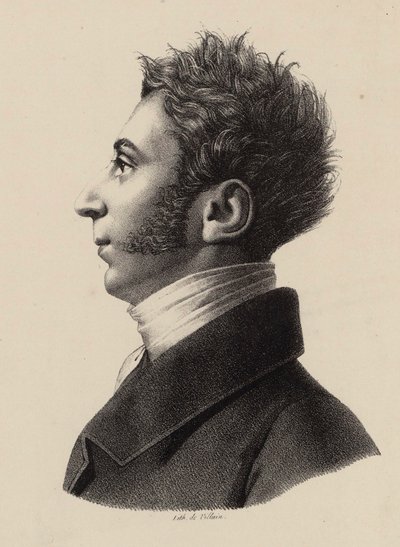 Portrait of Franz Xavier Wolfgang Mozart by Francois Le Villain