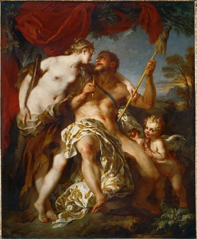 Hercules and Omphale by François Lemoyne