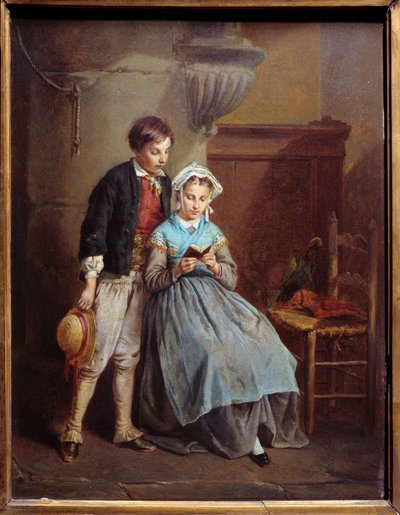 Reading by Francois Louis Lenfant