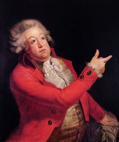 Honore Gabriel Riqueti, Count of Mirabeau, c.1790 by Francois Louis Lonsing