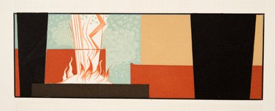 Graphic Illustration from Prometheus Bound by Francois Louis Schmied