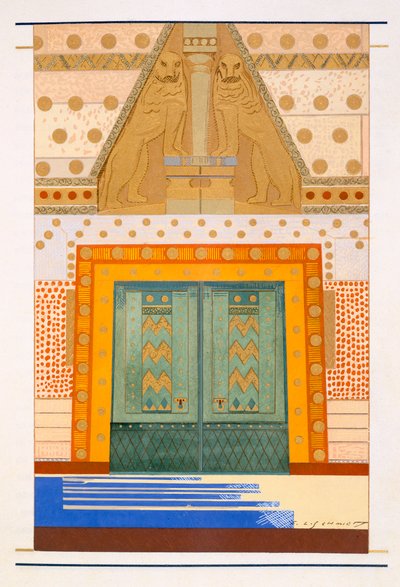 The Gateway of Troy, an Illustration from 