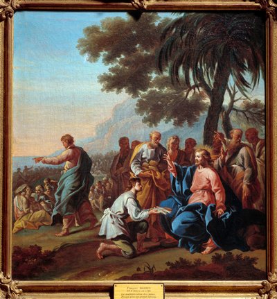 The multiplication of bread by Francois Mansuy
