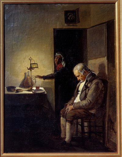 Sleep by Francois Marius Granet