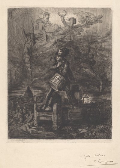 Liberating France by Francois Nicolas Chifflart
