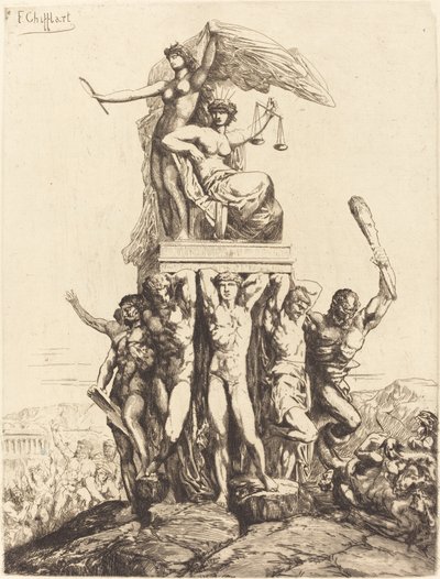 The Triumph of Justice and Truth by Francois Nicolas Chifflart