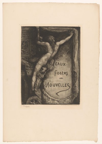 Title Page with Naked Woman Revealing Title (L