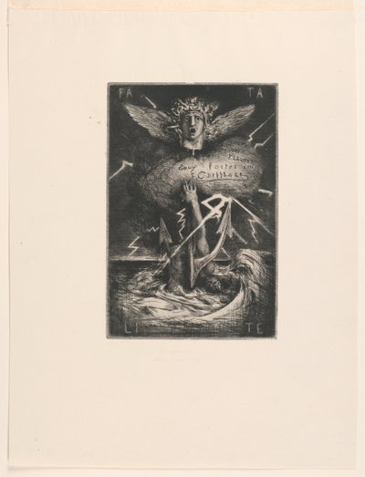 Title Page for "Douze eaux-fortes" by Francois Nicolas Chifflart