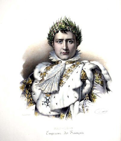 Napoleon I at the Time of His Coronation in 1804 by Francois Pascal Simon (after) Gerard