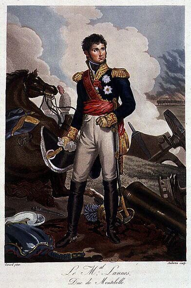 Portrait of Marshal Lannes, Duke of Montebello, after Gerard - in 