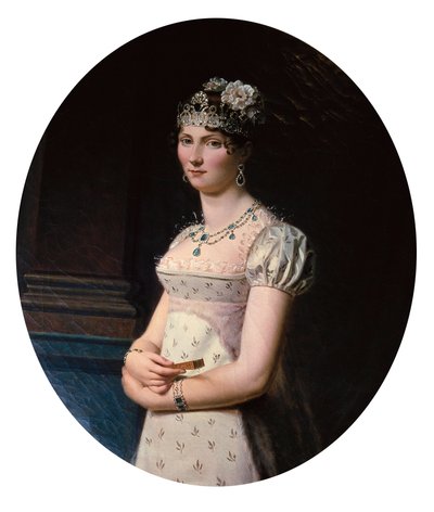 Portrait of Stephanie de Beauharnais by Francois Pascal Simon (after) Gerard