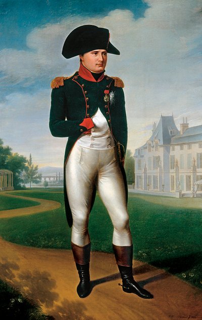 Portrait of Napoleon Bonaparte, Dressed as a Consul, in Malmaison. 1804 by Francois Pascal Simon (attr. to) Gerard