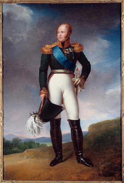 Alexander I of Russia by Baron François Pascal Simon Gérard