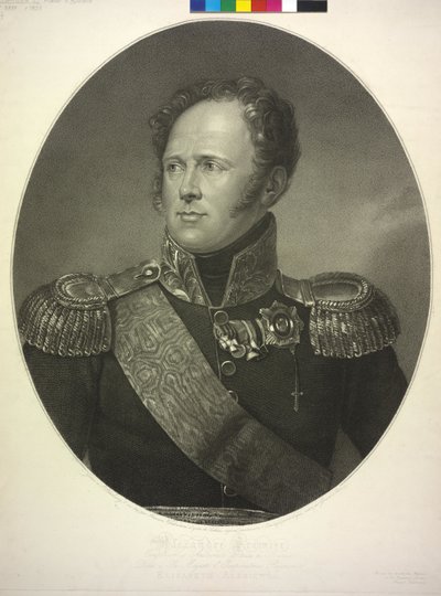 Emperor Alexander I of Russia by Francois Pascal Simon Baron Gerard
