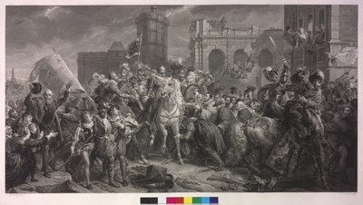 Henry IV of France in Paris on March 22, 1594 by Francois Pascal Simon Baron Gerard