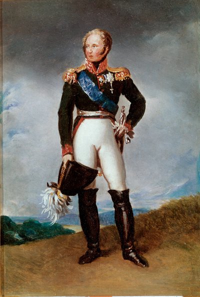 Portrait of Alexander I, Tsar of Russia by Baron François Pascal Simon Gérard