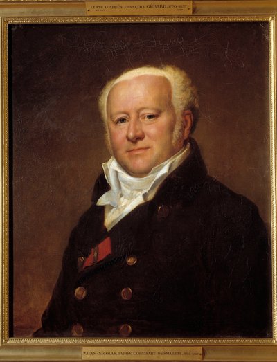 Portrait of Baron Jean Nicolas Corvisart-Desmaretz by Baron François Pascal Simon Gérard