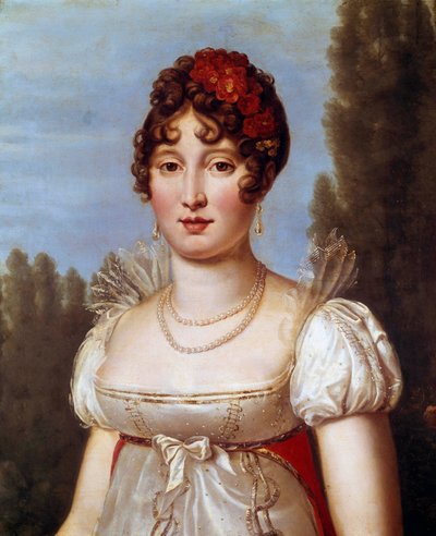 Portrait of Caroline Murat (1782-1839) nee Bonaparte by Baron François Pascal Simon Gérard