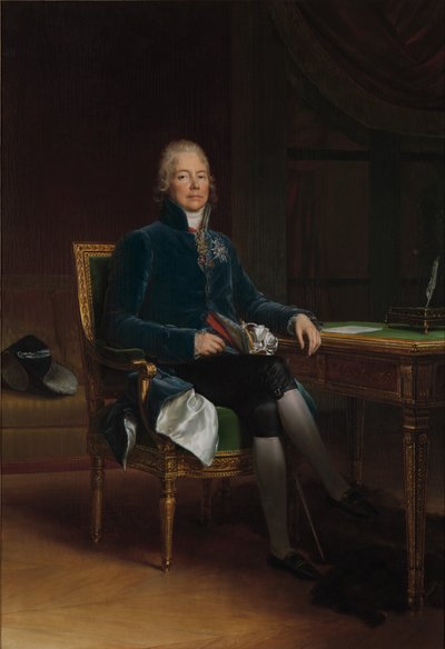 Portrait of Charles-Maurice de Talleyrand-Perigord by Baron François Pascal Simon Gérard