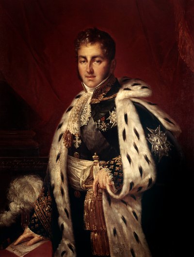 Portrait of Jules de Polignac by Baron François Pascal Simon Gérard