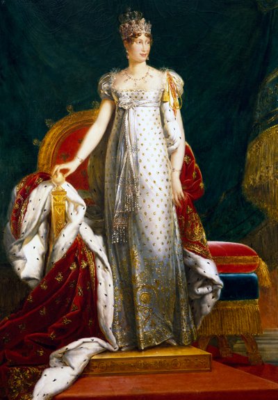 Portrait of Marie Louise, Empress of France by Baron François Pascal Simon Gérard