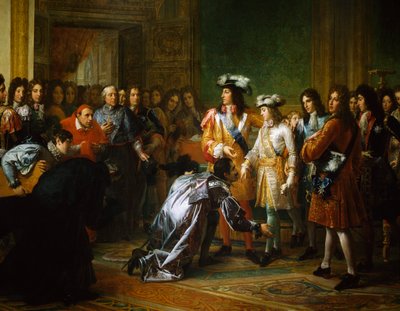 Recognition of Duke of Anjou as King of Spain by Baron François Pascal Simon Gérard