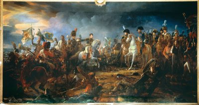 The Battle of Austerlitz on 2/12/1805: General Rapp Presents the Flags Taken from the Enemy by Baron François Pascal Simon Gérard