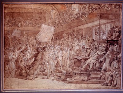 The People of Paris Storm the Tuileries on August 10 by Baron François Pascal Simon Gérard
