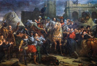 The Arrival of Henry IV in Paris by Francois Pascal Simon Baron Gerard