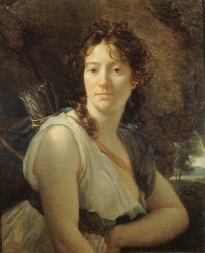 Portrait of Catherine Josephine Duchesnois by Francois Pascal Simon Gerard