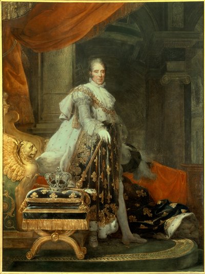 Portrait of Charles X by Francois Pascal Simon Gerard