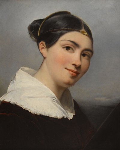 Portrait of Julie Duvidal de Montferrier by Francois Pascal Simon Gerard