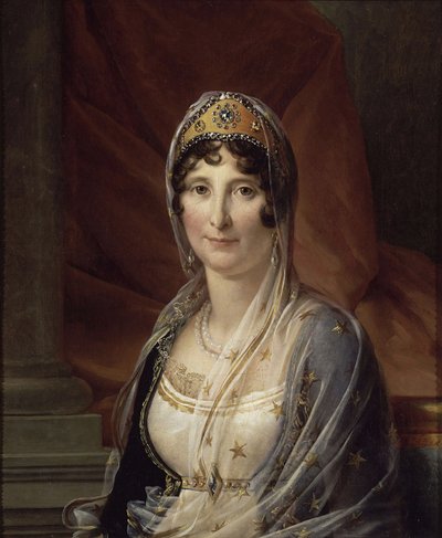 Portrait of Maria Letizia Ramolino Bonaparte, mother of Napoleon Bonaparte by Francois Pascal Simon Gerard