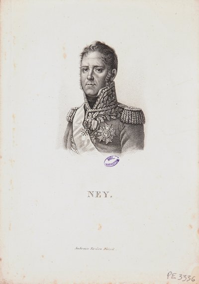 Portrait of Marshal Michel Ney by Francois Pascal Simon Gerard