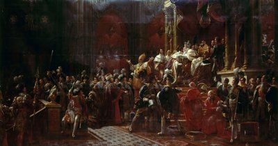 The Coronation of Charles X of France at Reims, May 29, 1825 by Francois Pascal Simon Gerard
