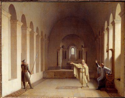 Jacques de Molay (1243-1314), Grand Master of the Templars by Francois Richard Fleury