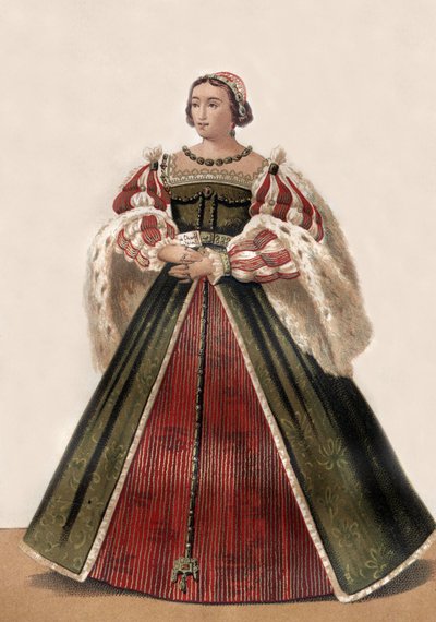 Eleonore of Austria by Francois Roger de Gaignieres