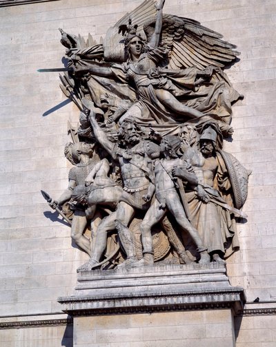 The Marseillaise of the Arc de Triomphe in Paris by Francois Rude