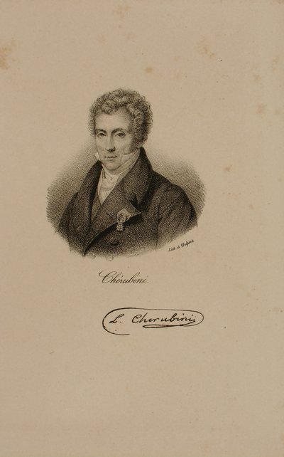 Luigi Cherubini by Francois Seraphin Delpech